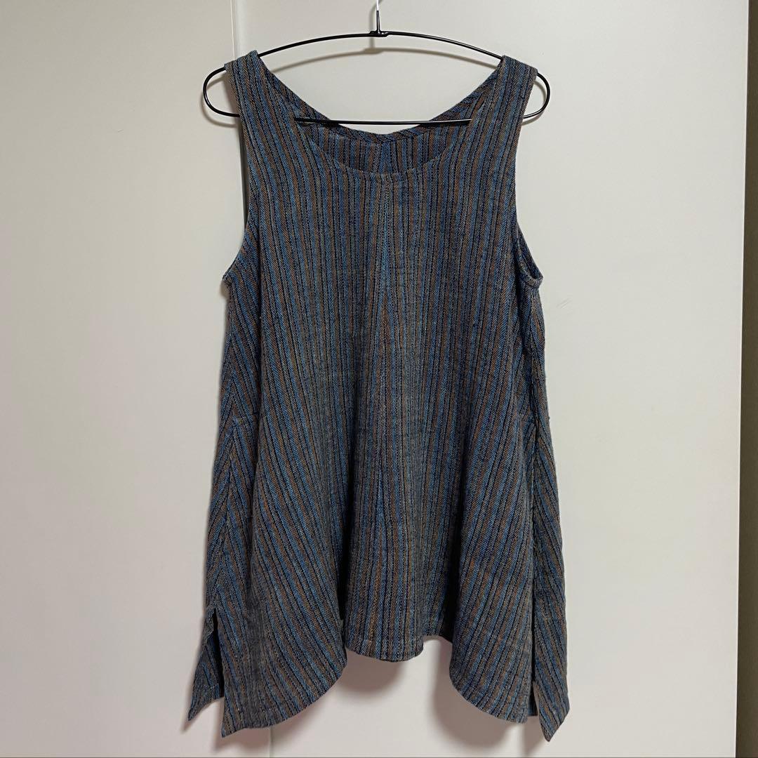 未使用【 うさと 】 うさとの服 ベスト チュニック