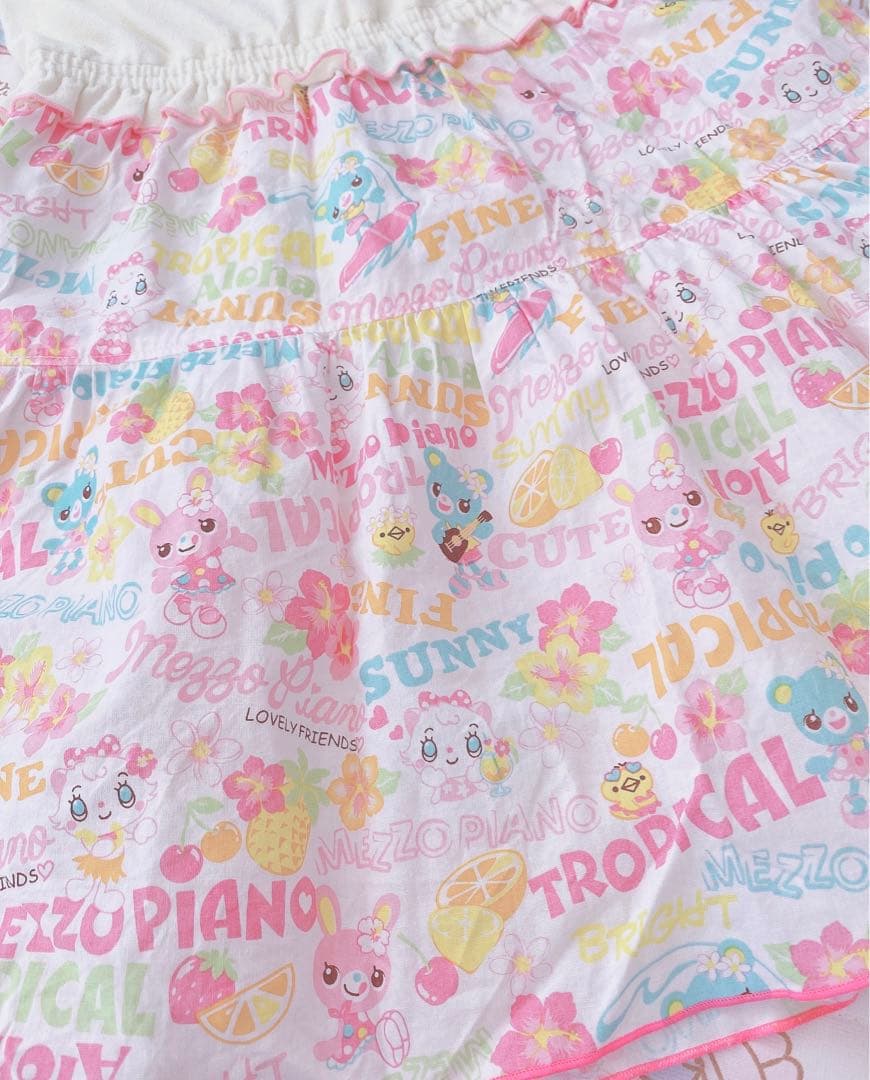 メゾピアノ♡みみぽぽちゃん♡キャミワンピース