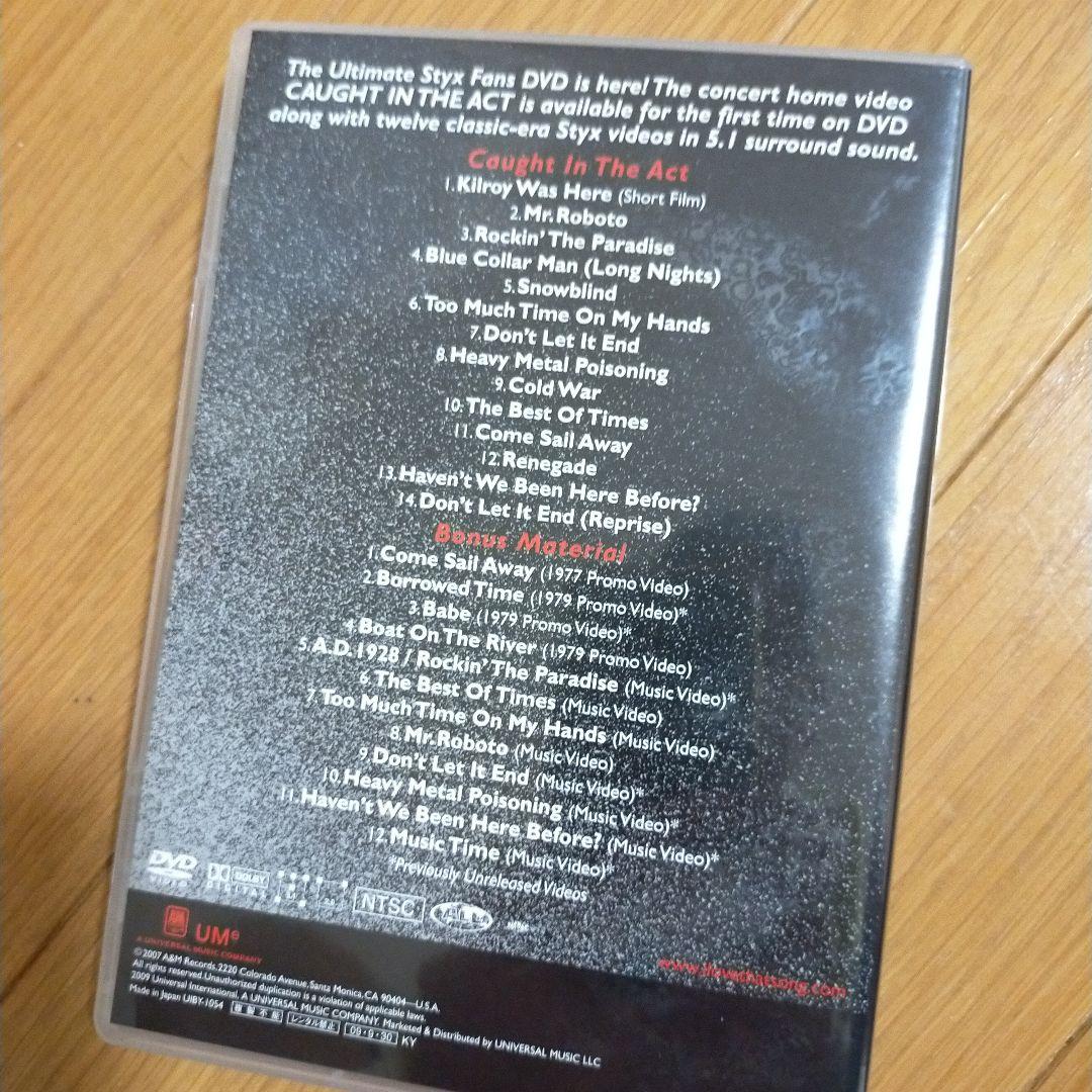 DVD スティクス/コート・イン・ジ・アクト-ライヴ&モア