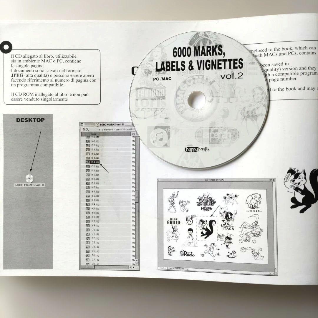 6000 MARKS LABELS & VIGNETTES vol. 2/マーク