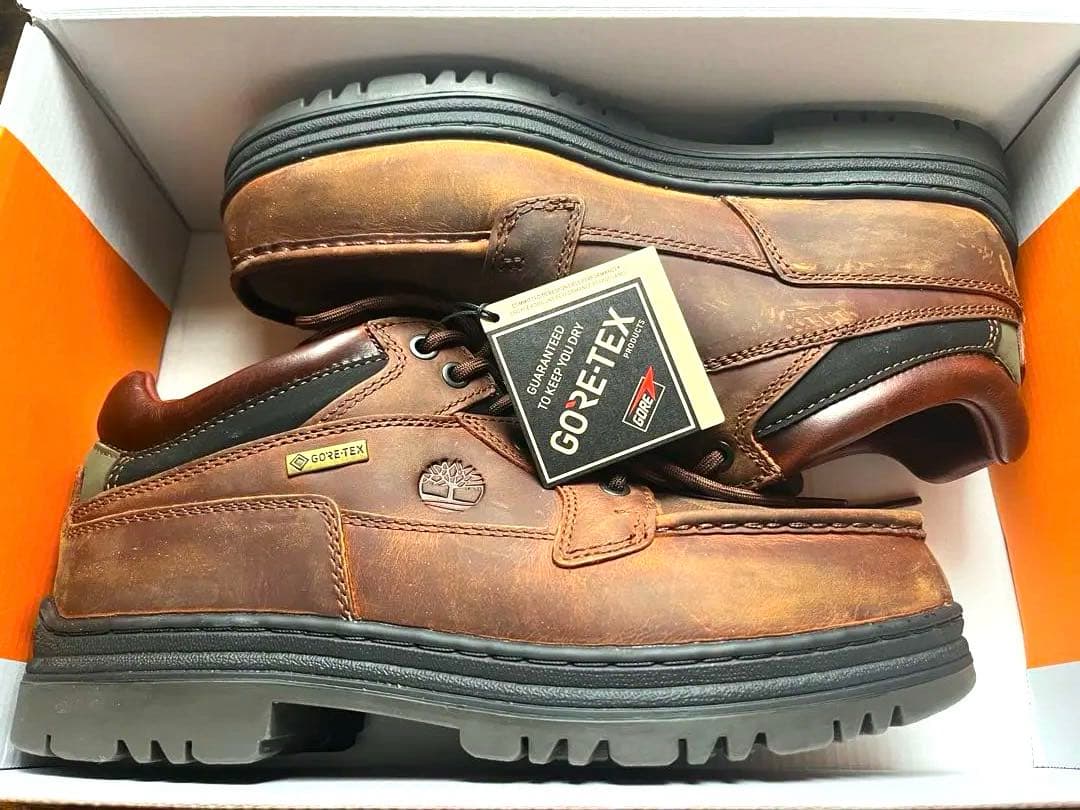 【新品】Timberland Moc Toe Mid GTX ブラウン 27.0