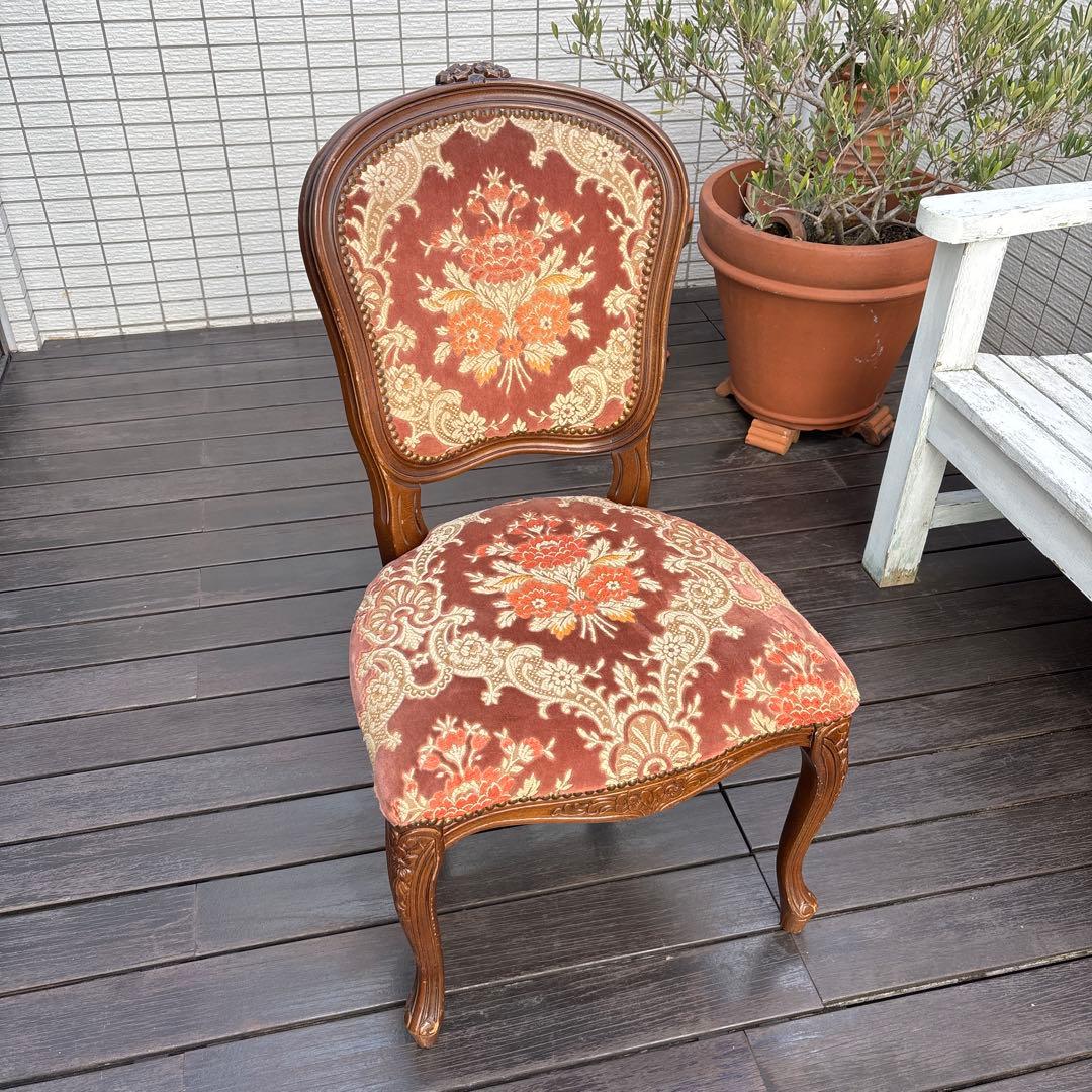 イタリー製　チェア　椅子　検　アンティーク