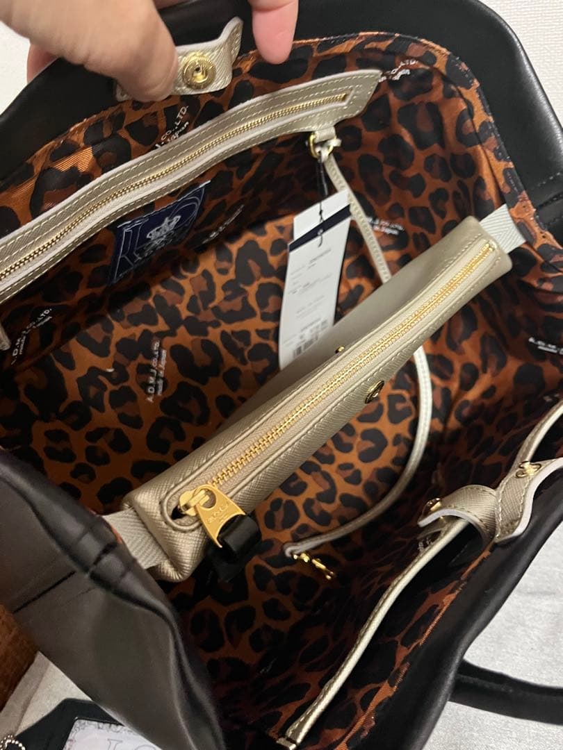 【未使用タグ付き】ADMJ バニティ キューブトート25センチ