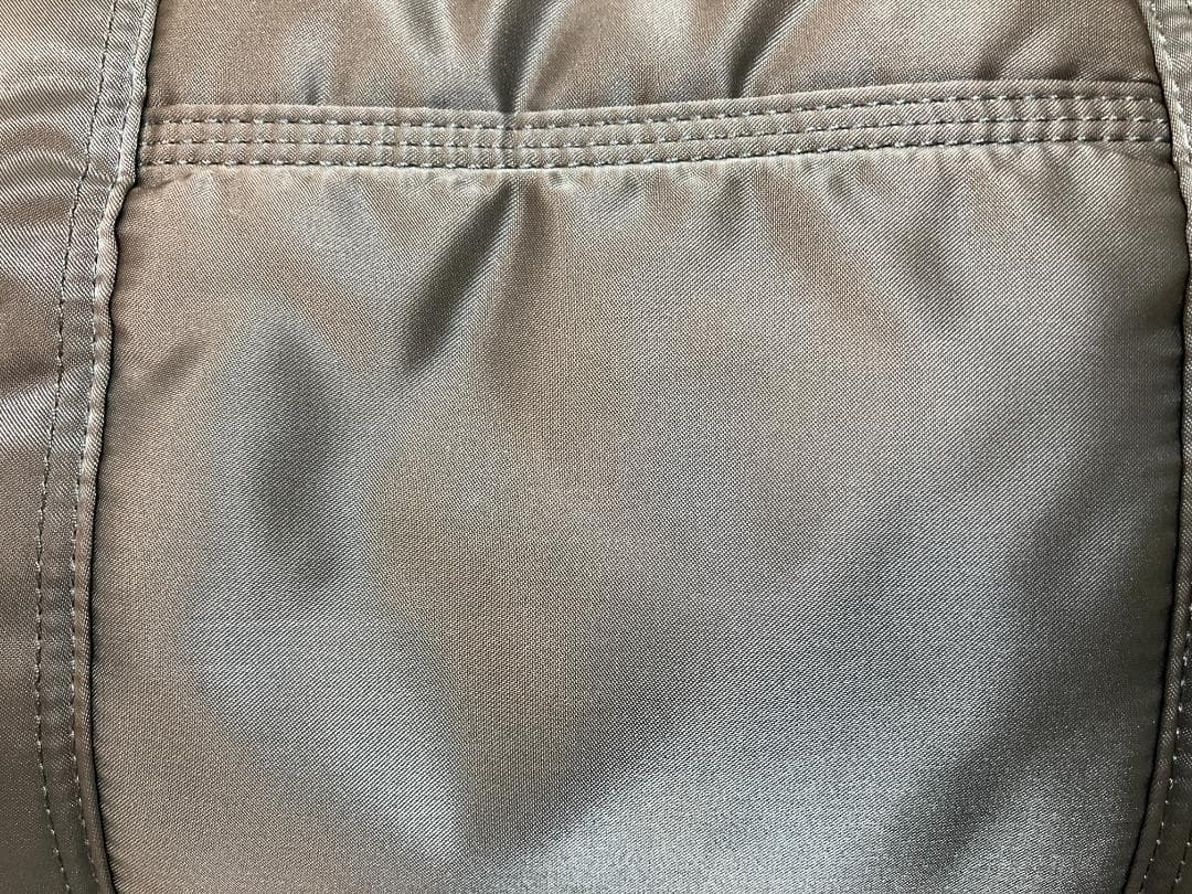 【中古】☆PORTER シルバーグレードラムバッグ ショルダーストラップ付き☆