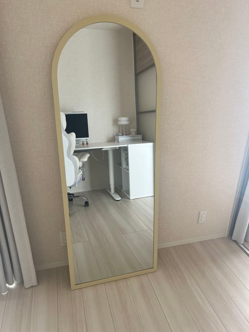 t*a様 POPROOM 韓国 アーチ型スタンドミラー 姿見 ウォールミラー　鏡