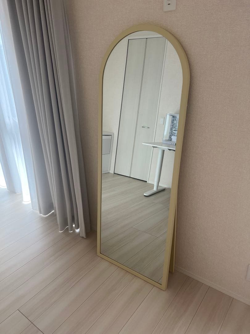 t*a様 POPROOM 韓国 アーチ型スタンドミラー 姿見 ウォールミラー　鏡