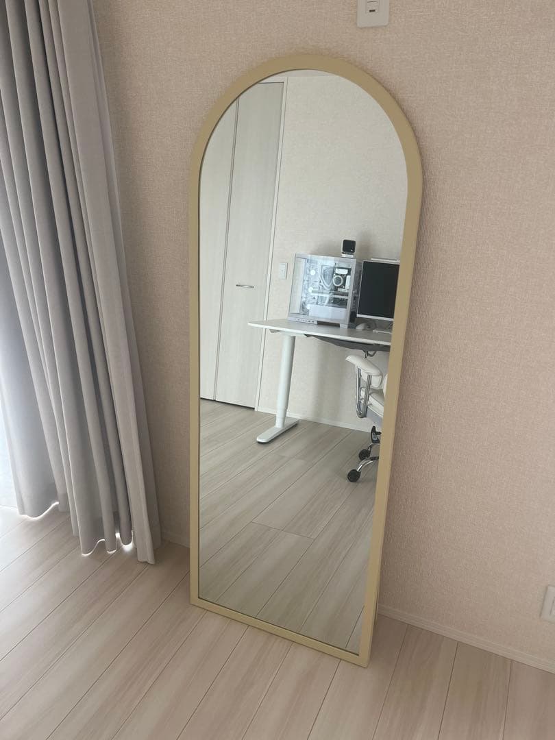 t*a様 POPROOM 韓国 アーチ型スタンドミラー 姿見 ウォールミラー　鏡