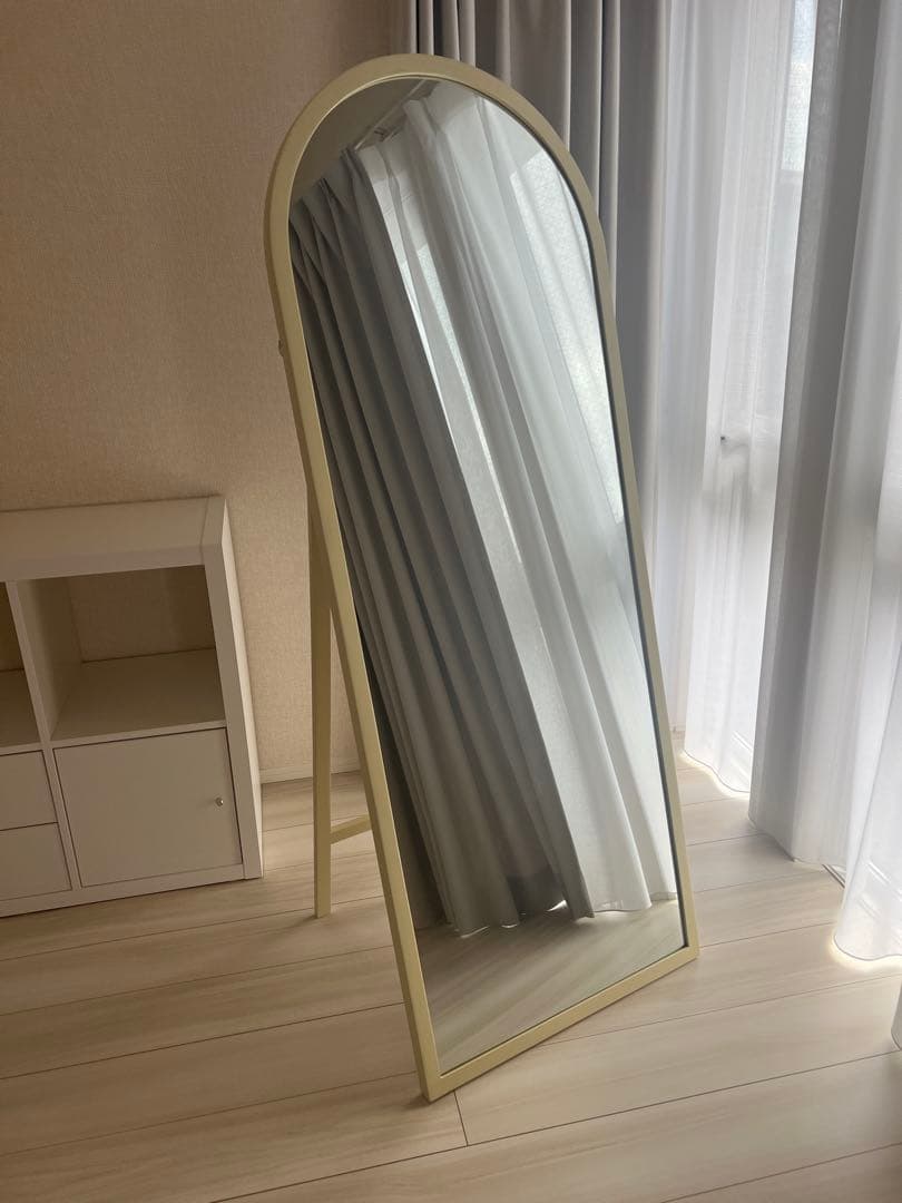t*a様 POPROOM 韓国 アーチ型スタンドミラー 姿見 ウォールミラー　鏡