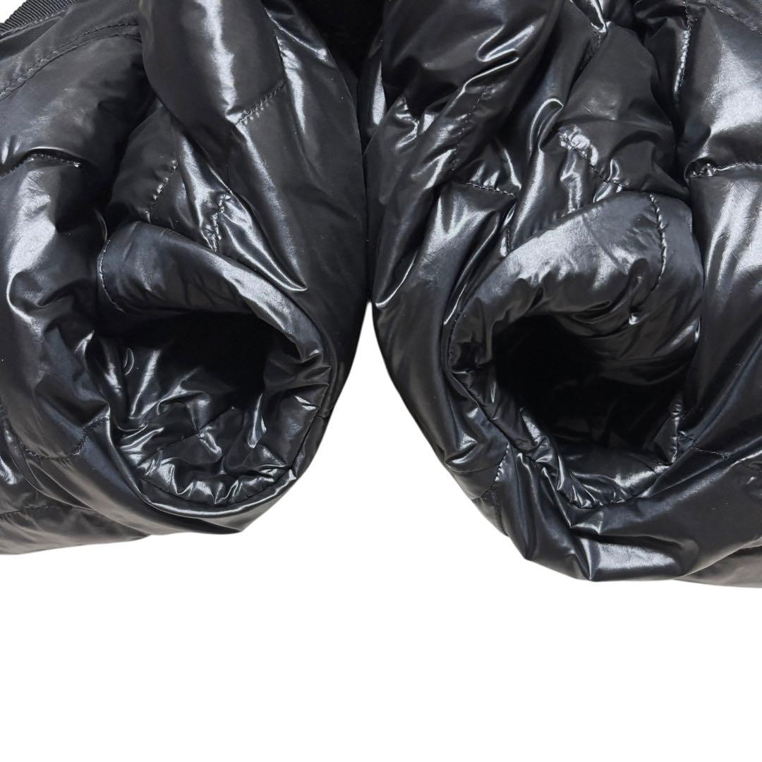 美品 UNIQLO +J ハイブリッドダウン オーバーサイズMA-1 S 黒