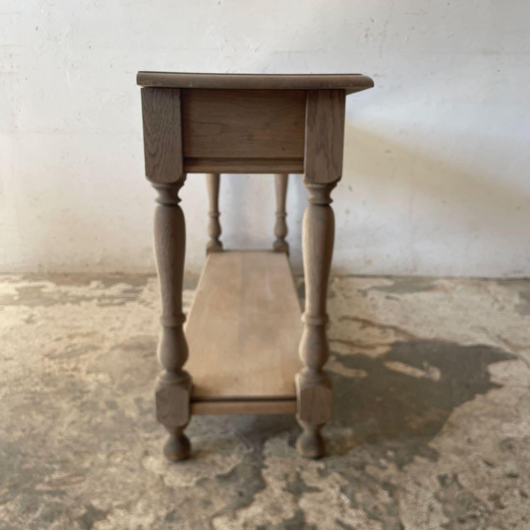 ビンテージ　ドロワー カウンター　テレビ台 キッチンテーブル　剥離