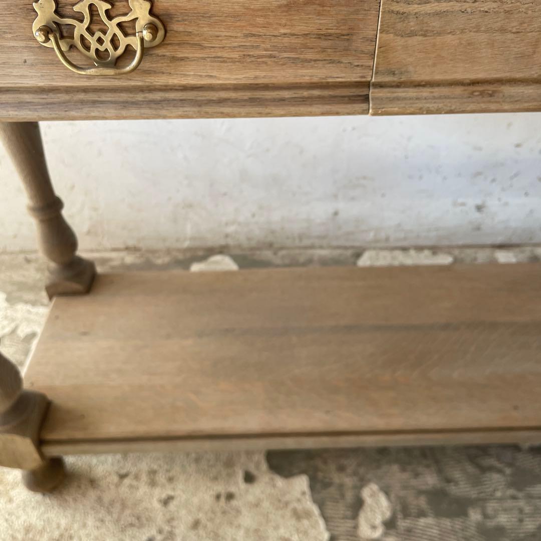 ビンテージ　ドロワー カウンター　テレビ台 キッチンテーブル　剥離