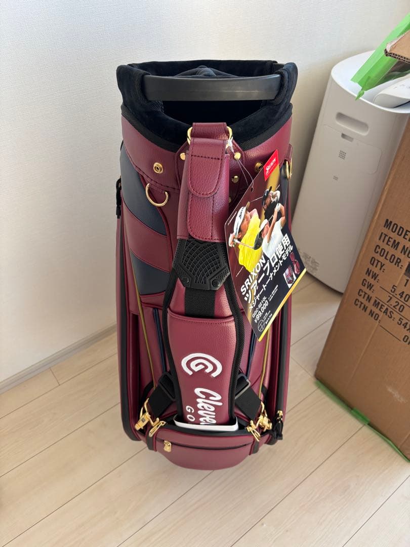 Srixon キャディバッグ ボルドー 全英オープン使用モデル