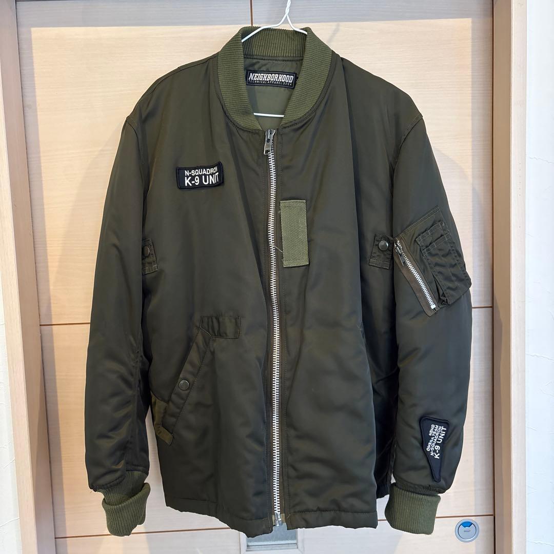 NEIGHBORHOOD K-9 UNIT MA-1ジャケット M