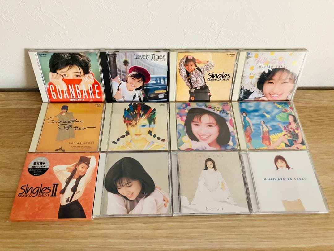 酒井法子アルバムCD12枚｜1988年＋1990年代前半（1990〜1994年）