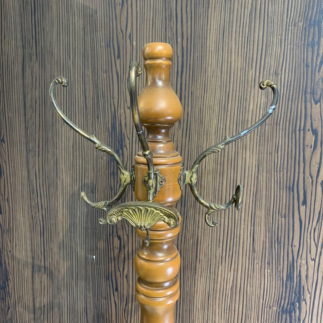 アンティーク　コートかけ