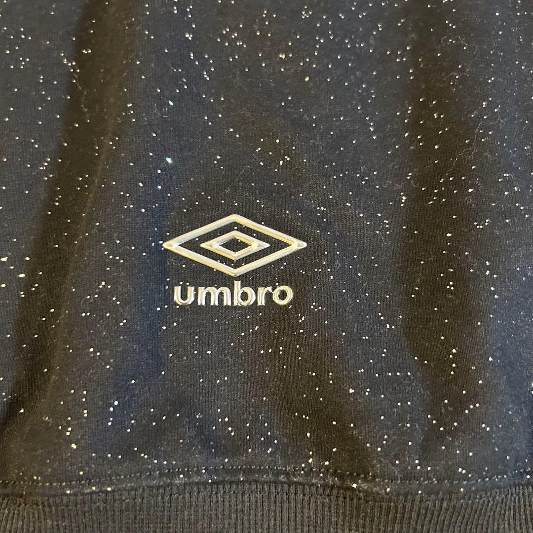 UMBRO×Casselini ライトストーン センターロゴ ダブルジップ