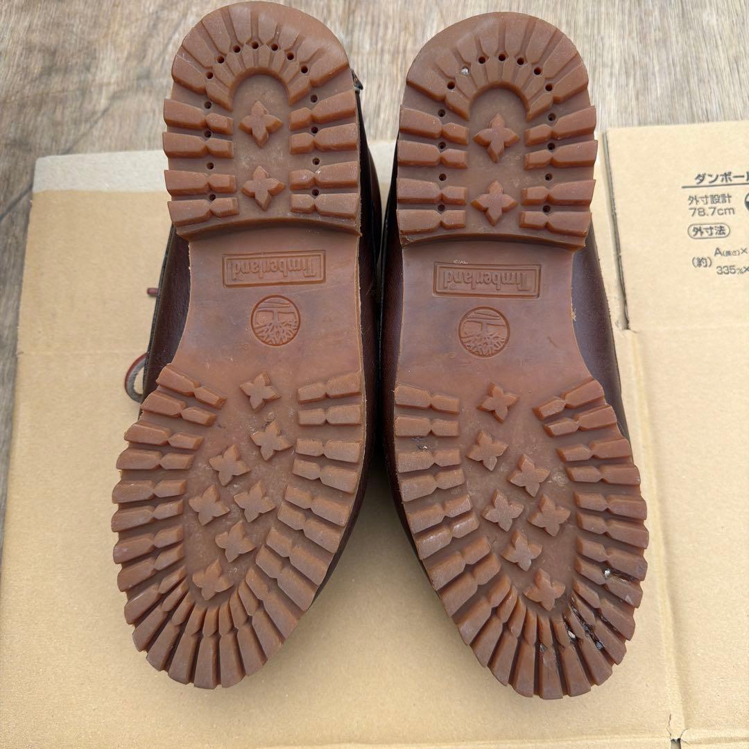 美品 timberland 3eye アメカジ バイカー　ティンバーランド