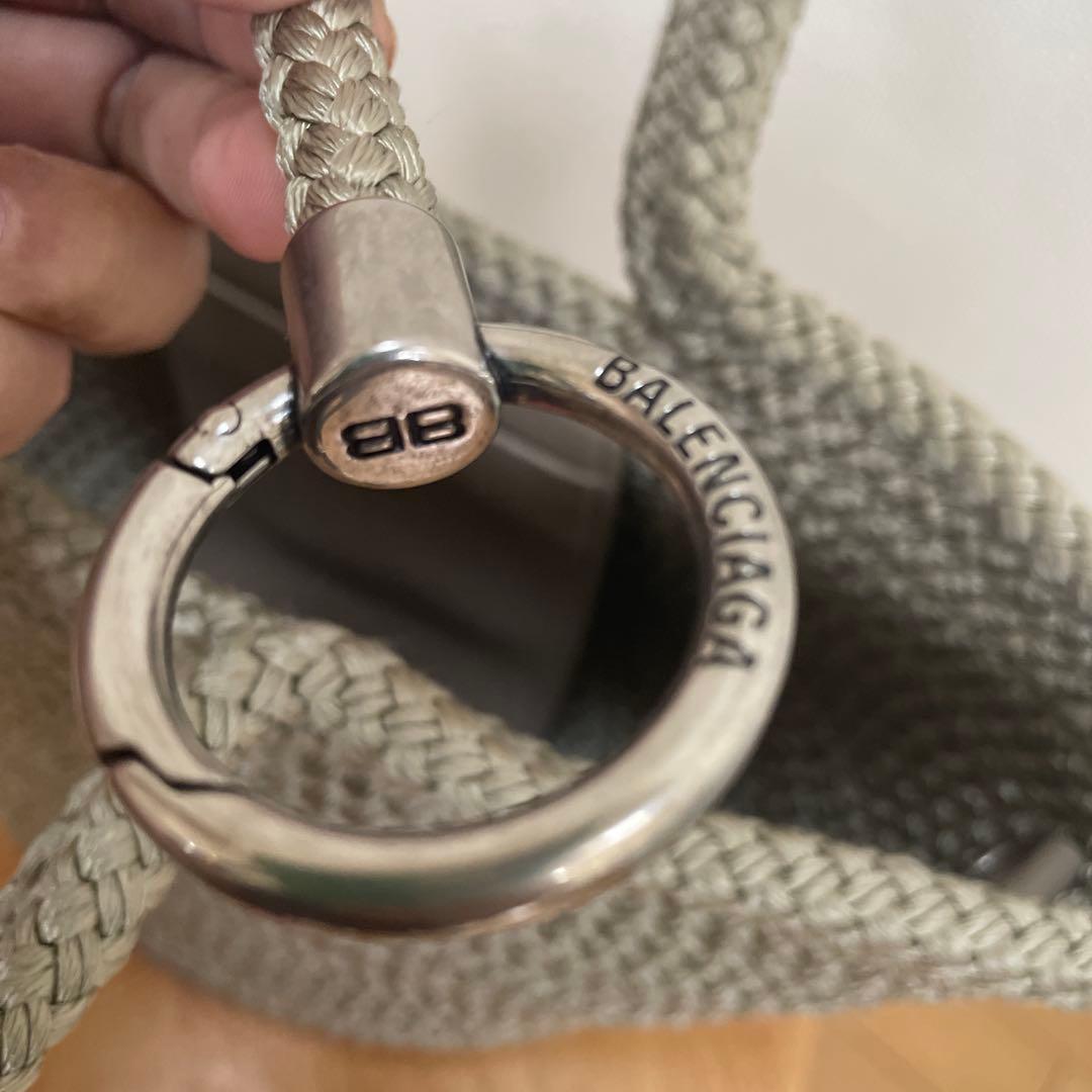 BALENCIAGA かごバッグ グレー