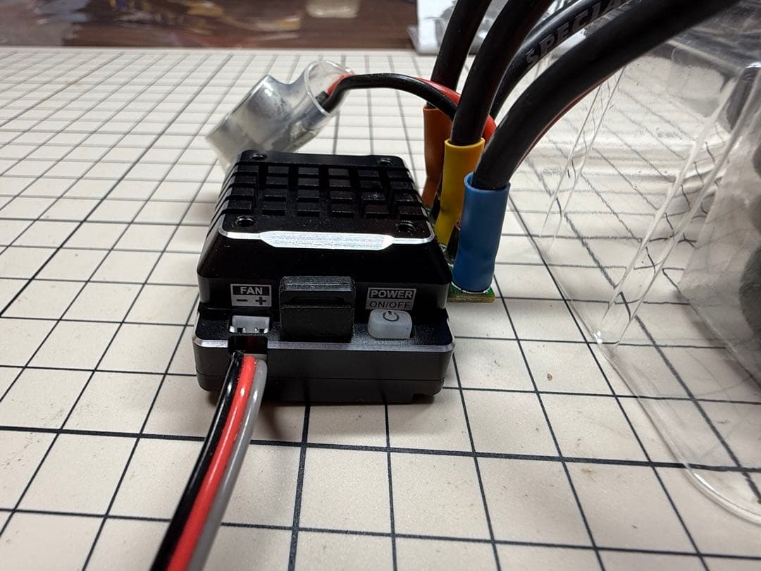 4*8様 G-Force TS120 1/10 ブラシレスESC ブラックアルミ