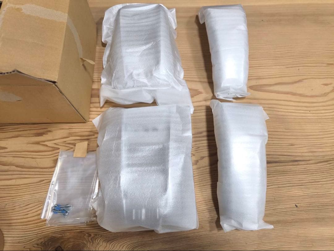 キャンター 純正メッキミラーカバー 左右新品【未使用】