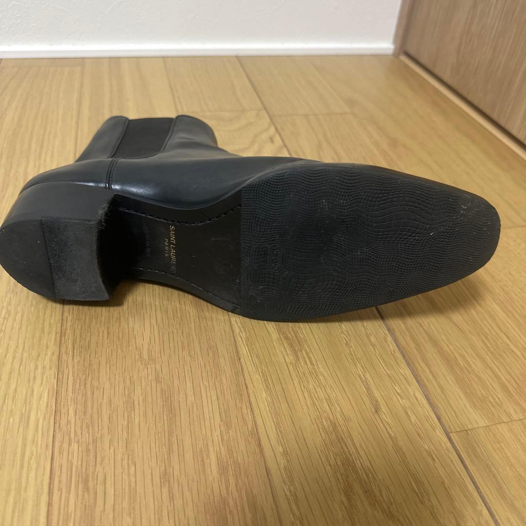 SAINT LAURENT ブラック チェルシーブーツ