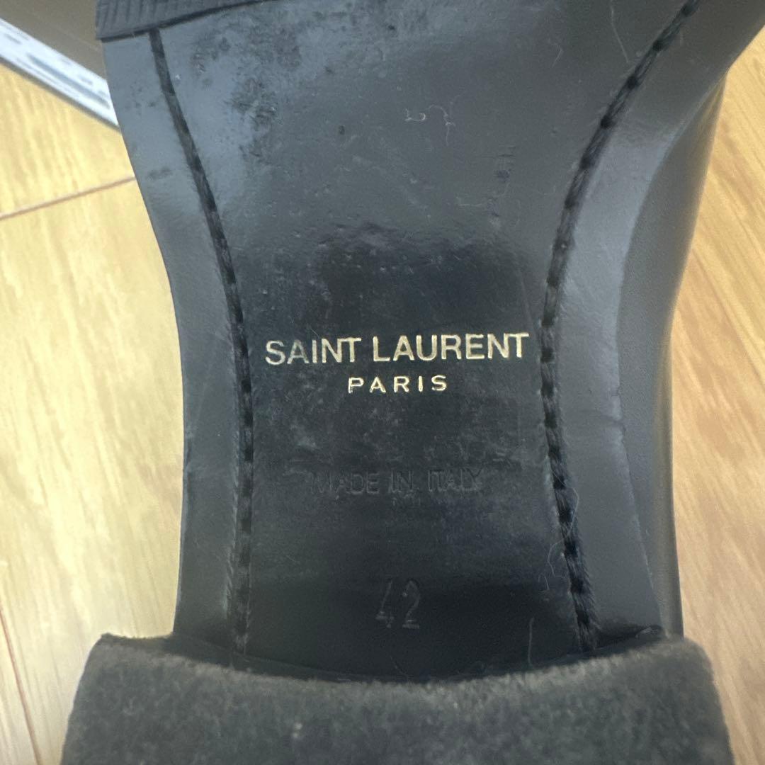 SAINT LAURENT ブラック チェルシーブーツ