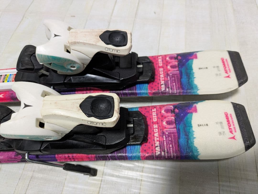 ATOMIC スキー板 ブーツ ストック ジュニアセット