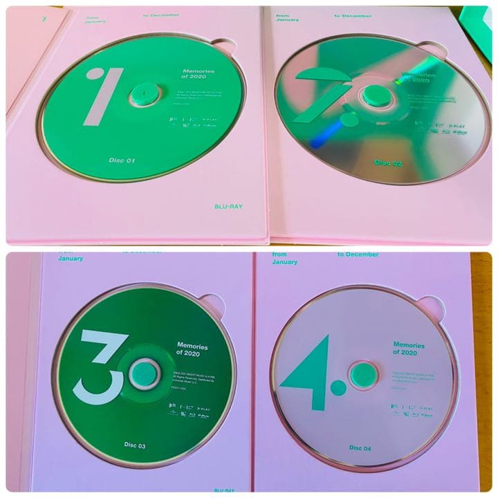 BTS MEMORIES OF 2020 メモリーズ Blu-rayトレカ ジン