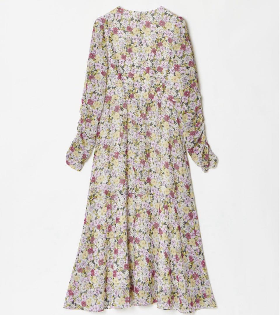 LOULOU WILLOUGHBY 花柄ロングワンピース