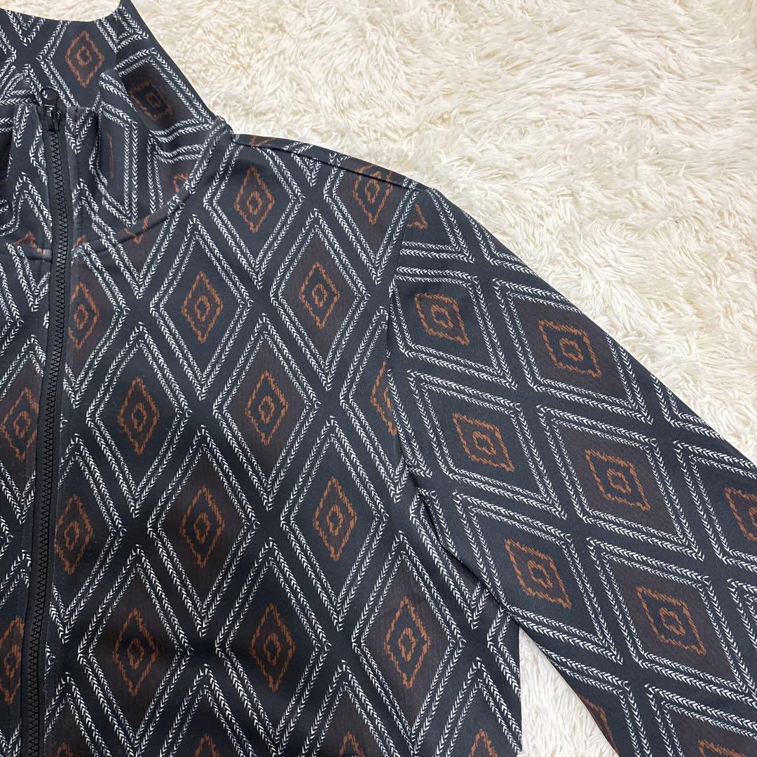 ザラ　ZARAジャージ　総柄　トラックジャケット　上下セットアップ　XL