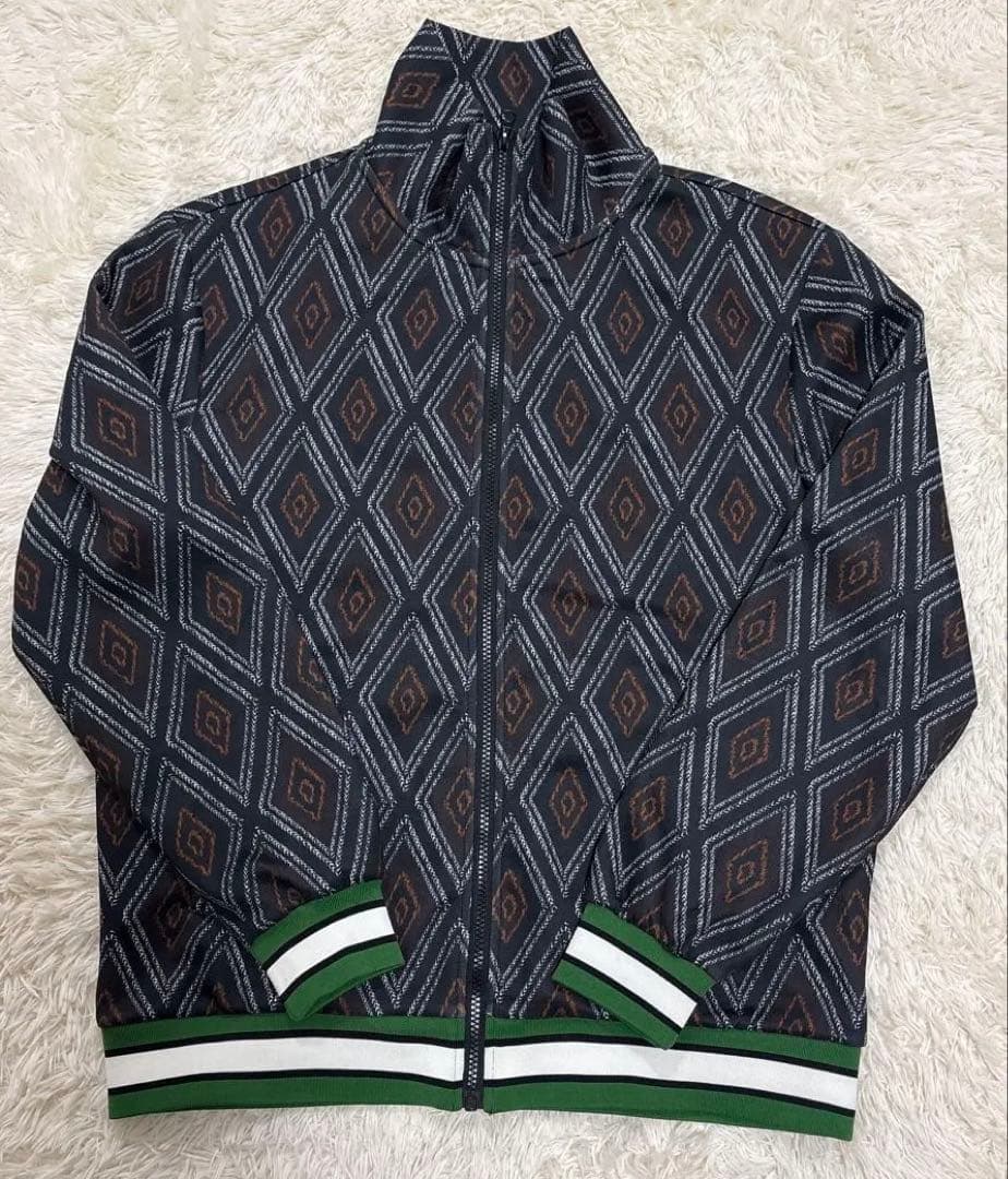 ザラ　ZARAジャージ　総柄　トラックジャケット　上下セットアップ　XL