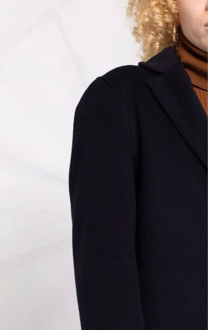 新品 vince. シングルコート ノーカラーコート