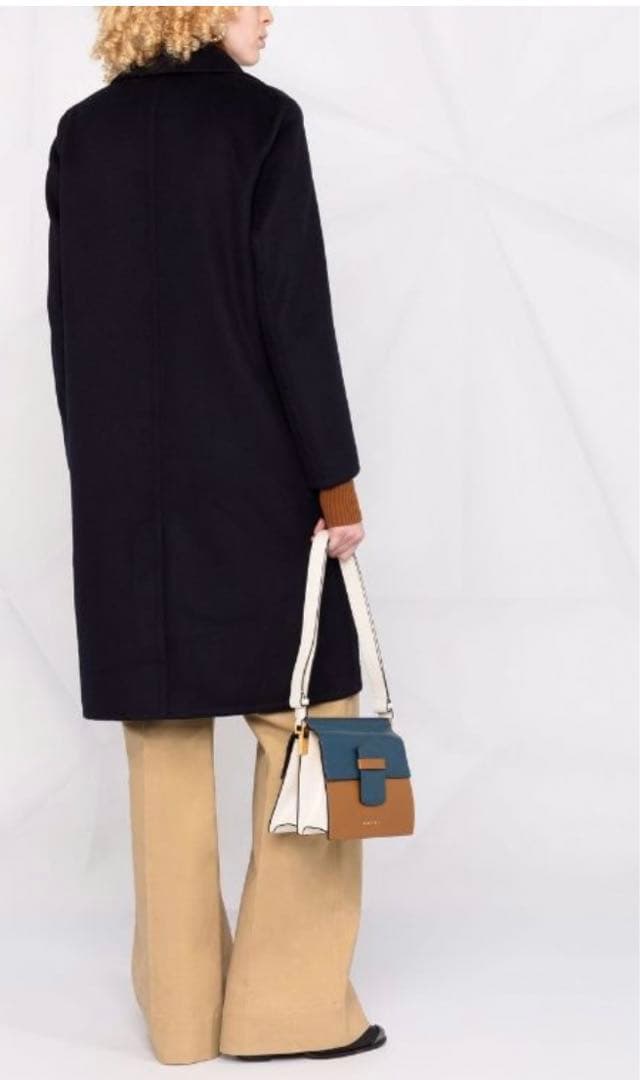 新品 vince. シングルコート ノーカラーコート