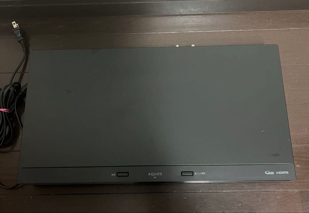 SHARP BD-UW2200 本体 電源コードのみ 通電確認済み