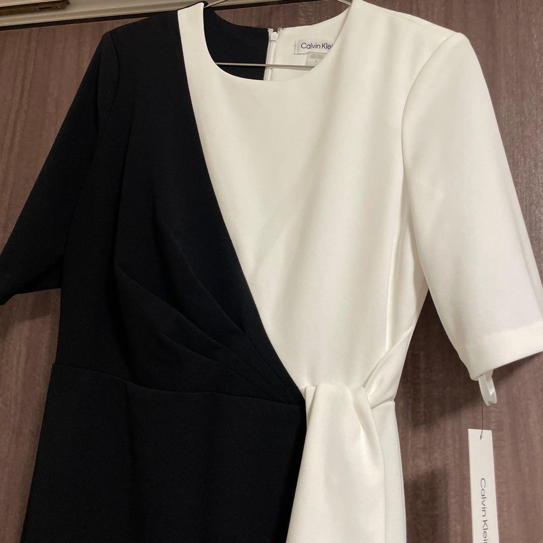   アシンメトリードレス 黒と白