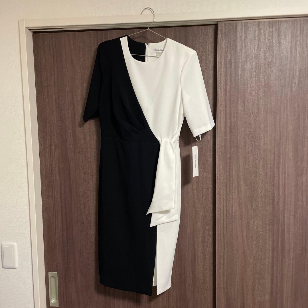   アシンメトリードレス 黒と白