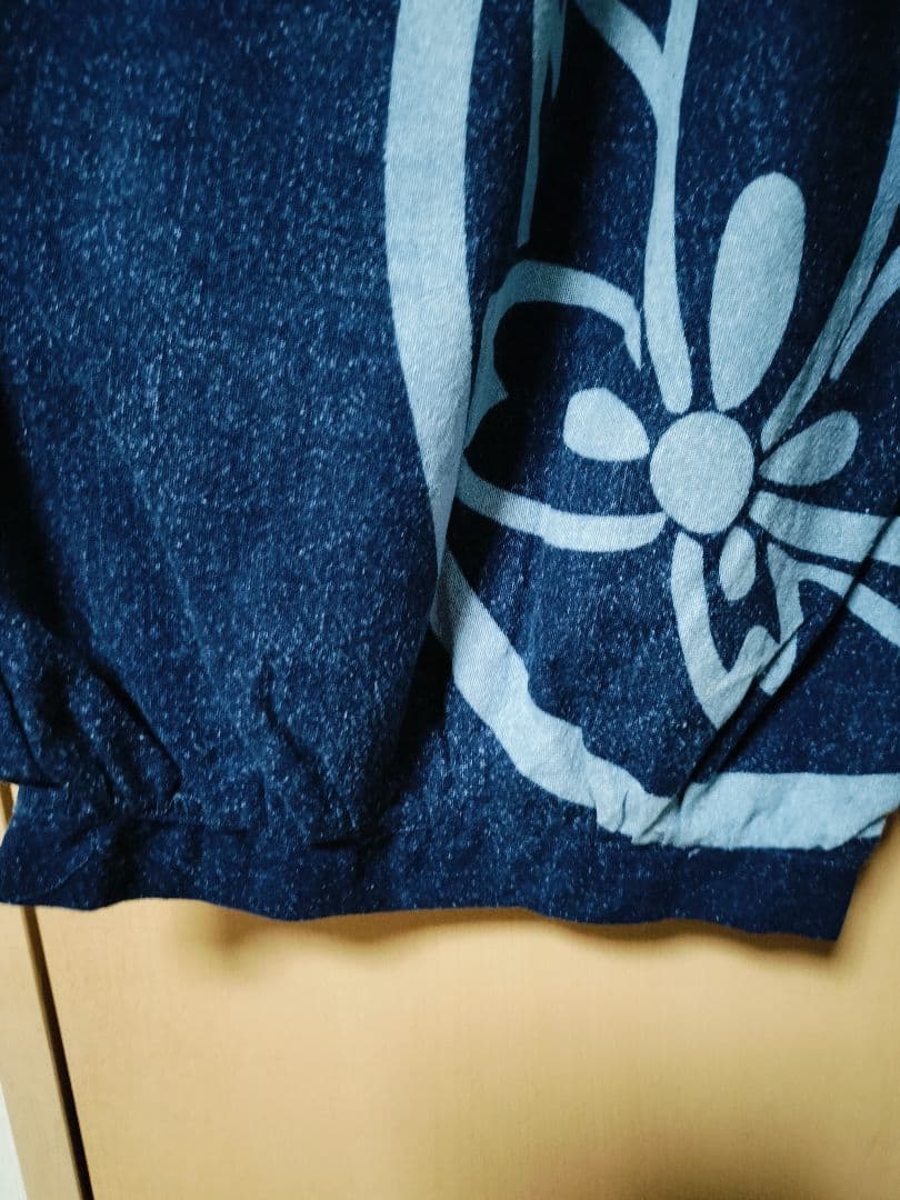 エスニック　バールンパンツ　天然コットン　藍染　新品　タイ製B80