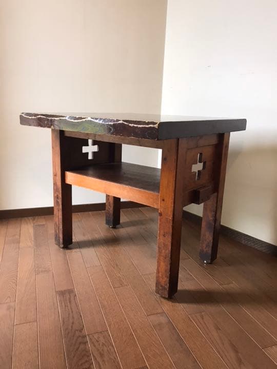 アンティーク　教会　チャーチ　テーブル