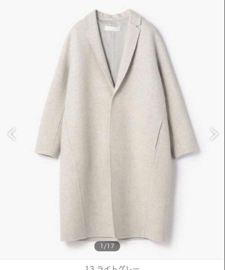 GALERIE VIE ライトメルトンチェスターコート