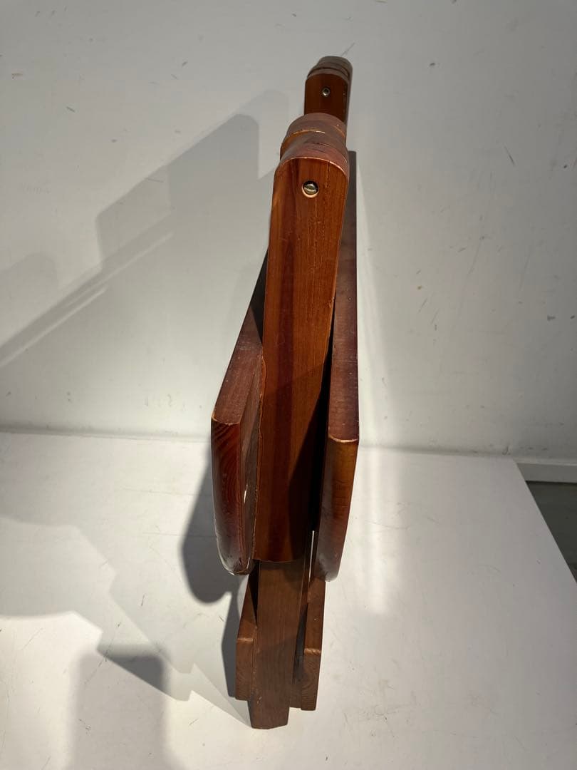 オールド　フォールディング　テーブル、レトロ、キャンプ、折り畳み、キツツキ、天童