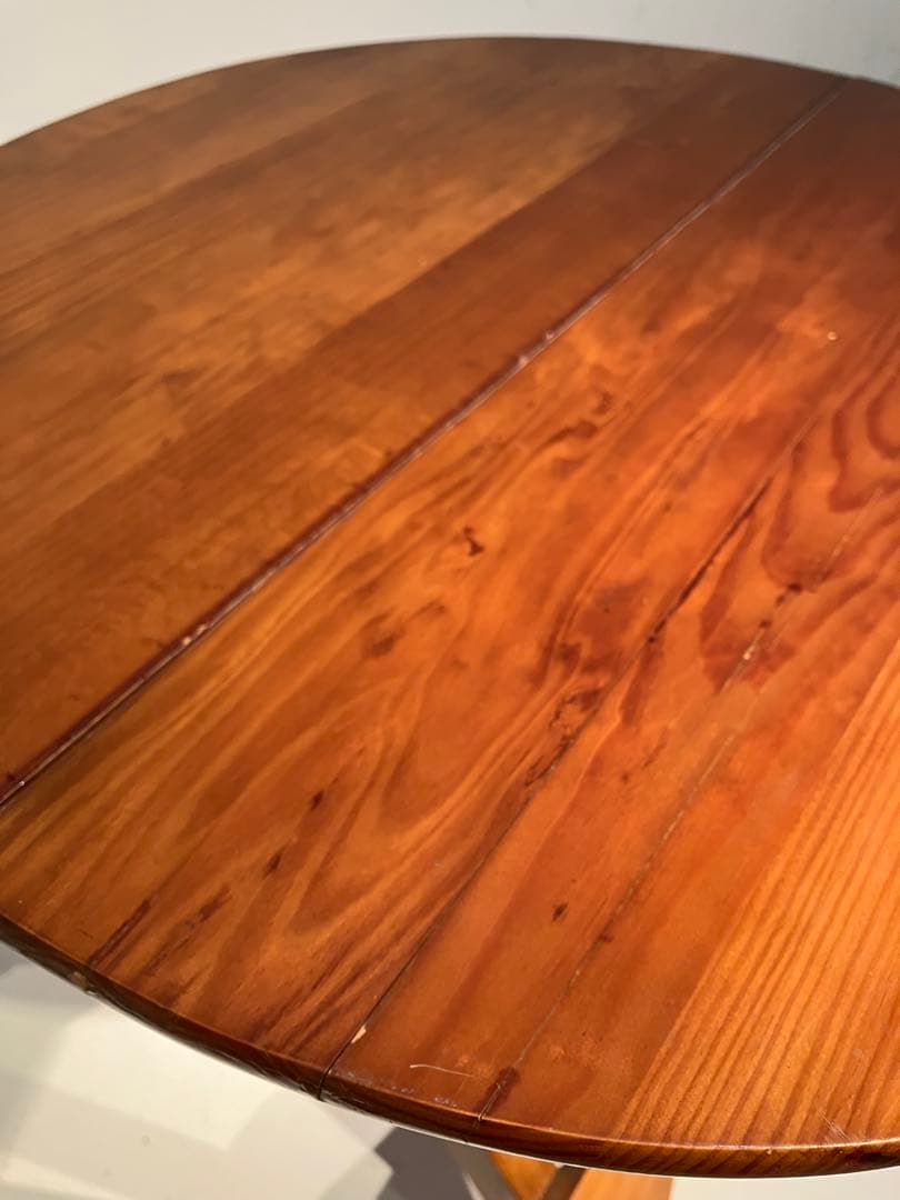 オールド　フォールディング　テーブル、レトロ、キャンプ、折り畳み、キツツキ、天童