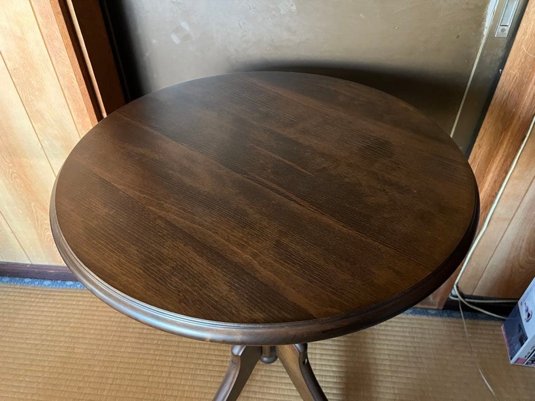 に*ん様 【O-1437】森のサーカス カフェテーブル ラウンドテーブル ビンテ