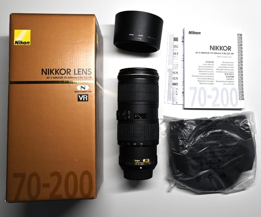 レンズ(ズーム) Nikon AF-S NIKKOR 70-200mm f/4G ED VR