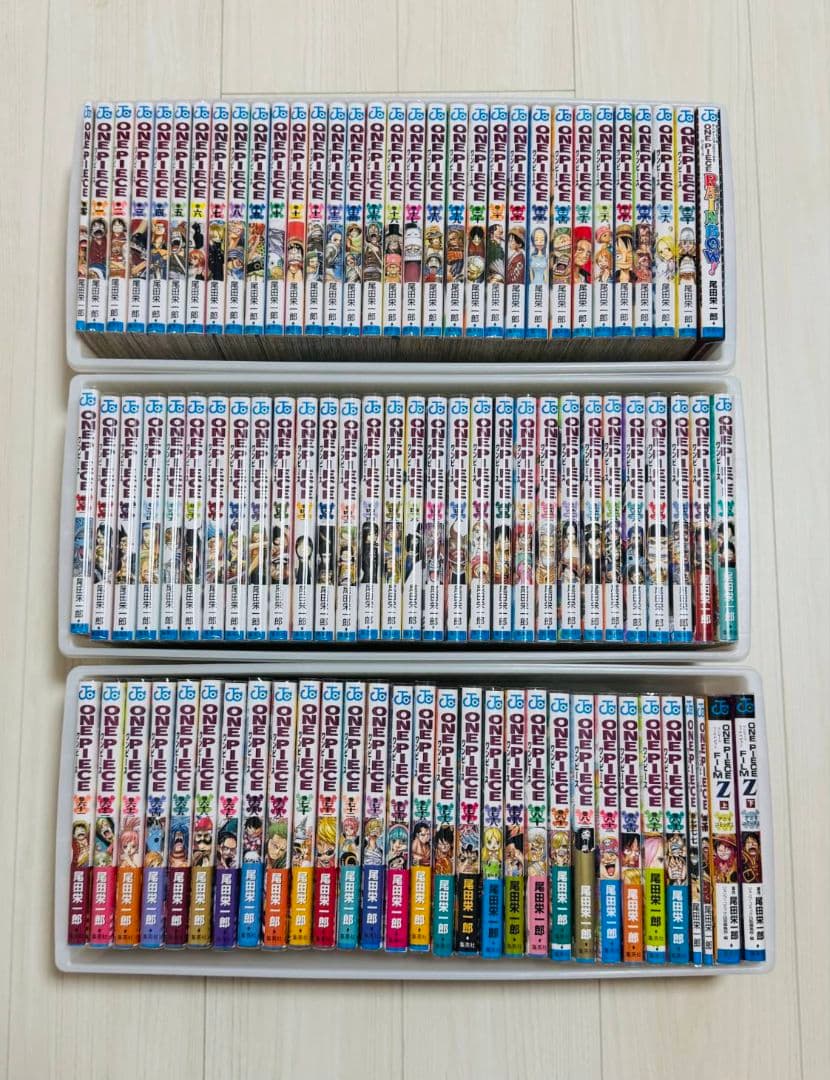 【ほぼ未使用】ワンピース1巻〜110巻+α