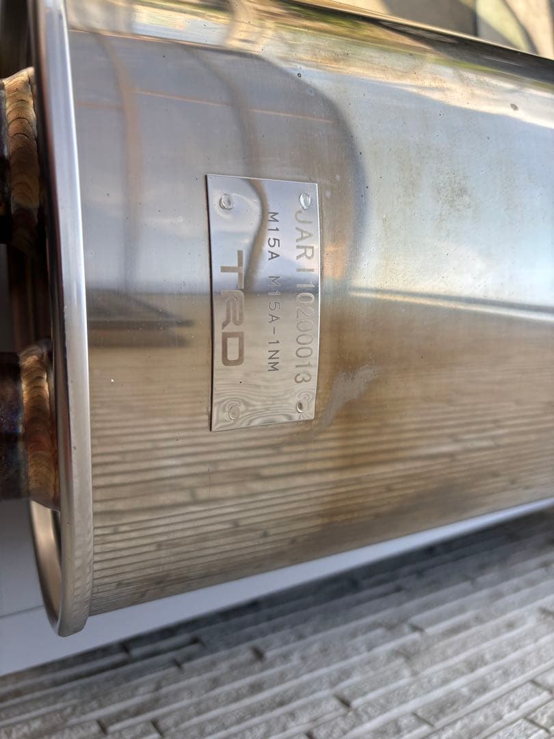 TRD M5A-1A-1M ステンレスマフラー　 ヤリスクロス用