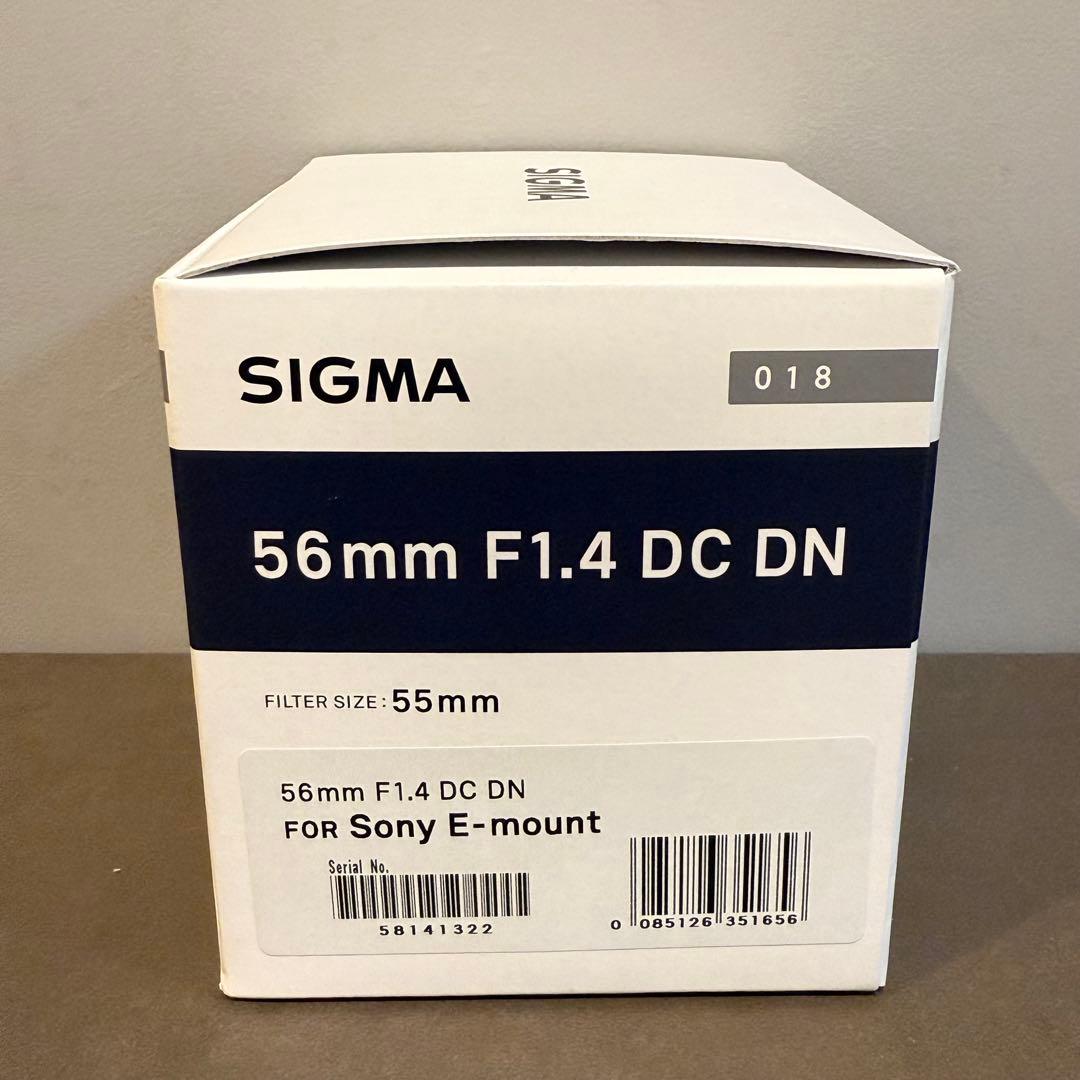 新品❗️Sigma 56mm f/1.4 DC DN (Sony E マウント)
