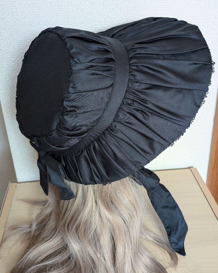 エレガントギャザードールハット ボンネット/ヴィクトリアンメイデン