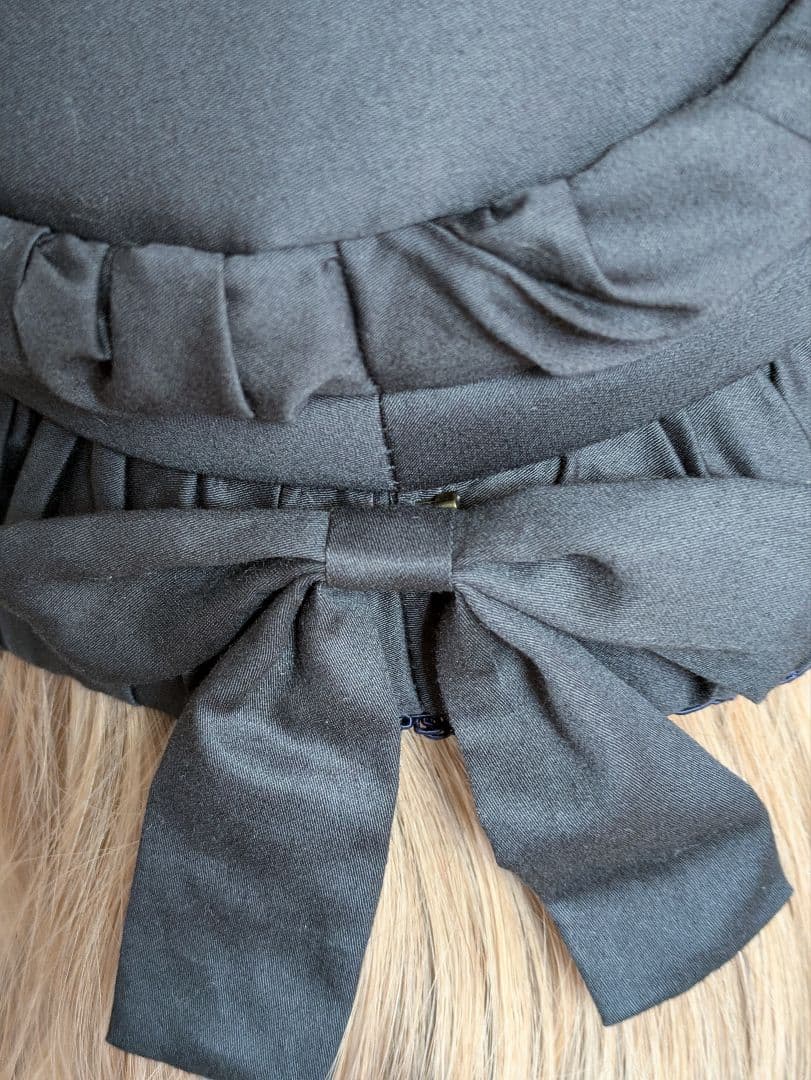 エレガントギャザードールハット ボンネット/ヴィクトリアンメイデン