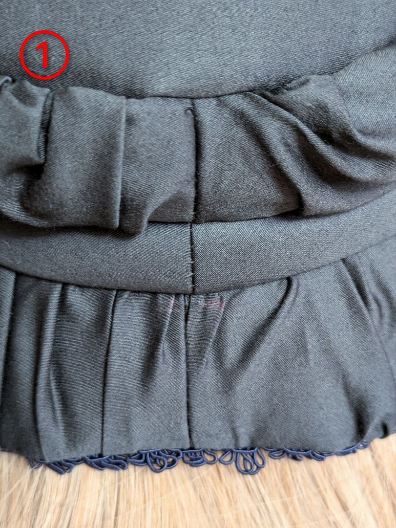 エレガントギャザードールハット ボンネット/ヴィクトリアンメイデン