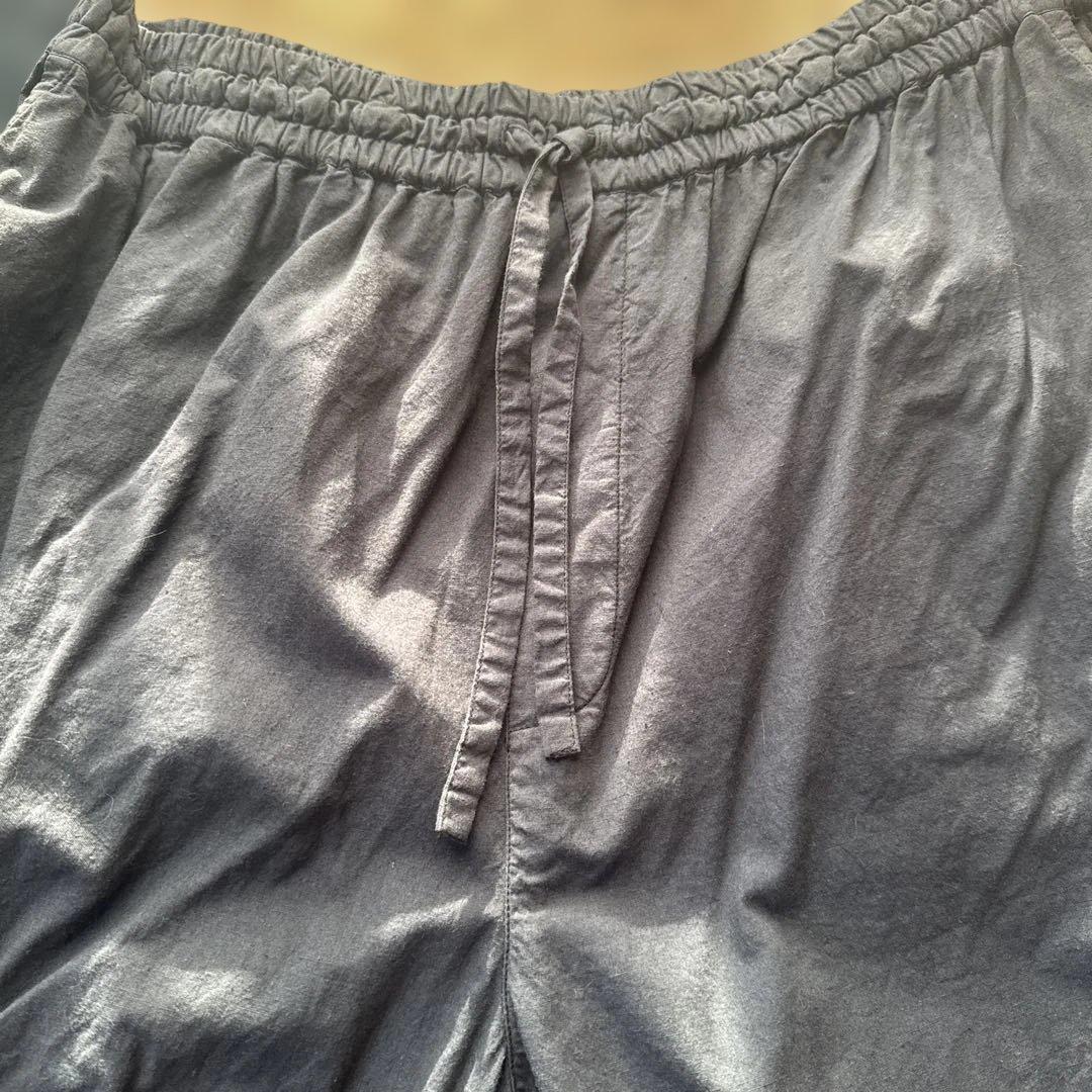 パンツ VAS-Y LENTEMENT/POPLIN OVERDYED EASY PAN